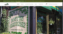 Desktop Screenshot of boston-gardener.com